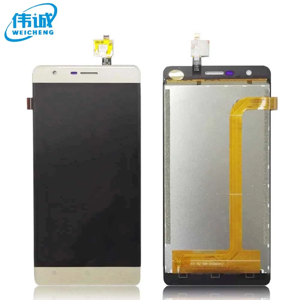imágenes para New Gold 5.2 "Para Oukitel K4000 Lente de Cristal Digitalizador de Pantalla Táctil + Pantalla LCD de Repuesto de La Asamblea imágenes para New Gold 5.2 "Para Oukitel K4000 Lente de Cristal Digitalizador de Pantalla Táctil + Pantalla LCD de Repuesto de La Asamblea