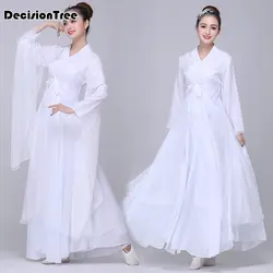 2019 Новый hanfu Национальный древнекитайский карнавальный костюм Традиционный китайский костюм Ханьфу женщин hanfu Леди китайский этап платье