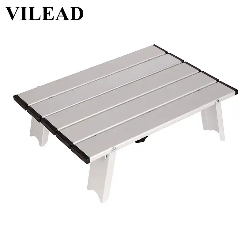 vilead aluminyum piknik masa katlanir masalar kamp plaj icin seyahat ultralight kamp masasi tasinabilir mini kamp mobilyalari