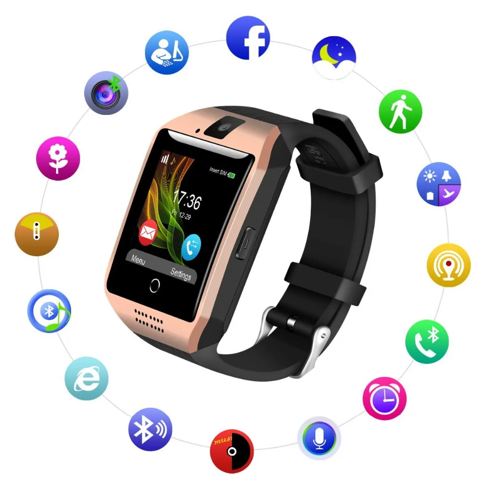 Q18 Smart Watch 1.3inch HD Big Screen Support Camera Dial/answer SIM/TF Card Fitness Tracker Bluetooth Bracelet VS DZ09 A1 V8 Q18 Smart Watch 1.3inch HD Big Screen Support Camera Dial/answer SIM/TF Card Fitness Tracker Bluetooth Bracelet VS DZ09 A1 V8