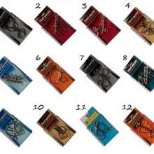 Развивающие игрушки для взрослых, развивающие игрушки, металлические кольца, головоломки, Открытие Кольца, решение, один в штучной упаковке, смешанный стиль, 6 шт./партия