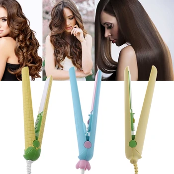 

Lovely Fruit shape 220 V Hair Care Styling Tools Hair Straightening Travel Curling Irons