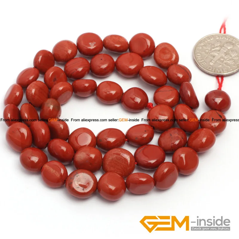 

Red Jaspers:9x12mm Freeform Shape Red Jaspe Beads Natural Stone Beads DIY Loose Beads For Jewery Making Strand 15" Free Shipping