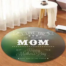 60 см мама круглый области ковры круглый для гостиная компьютерное кресло ковры детская игровая палатка пол коврики гардеробный ковер 0417