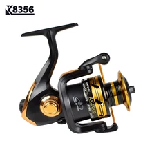 K8356 HOT SALE! Spinning Reel Fishing Reel 2000/3000/4000/5000 5.5:1 Spinning Reel Casting Fishing Reel Lure Tackle Line