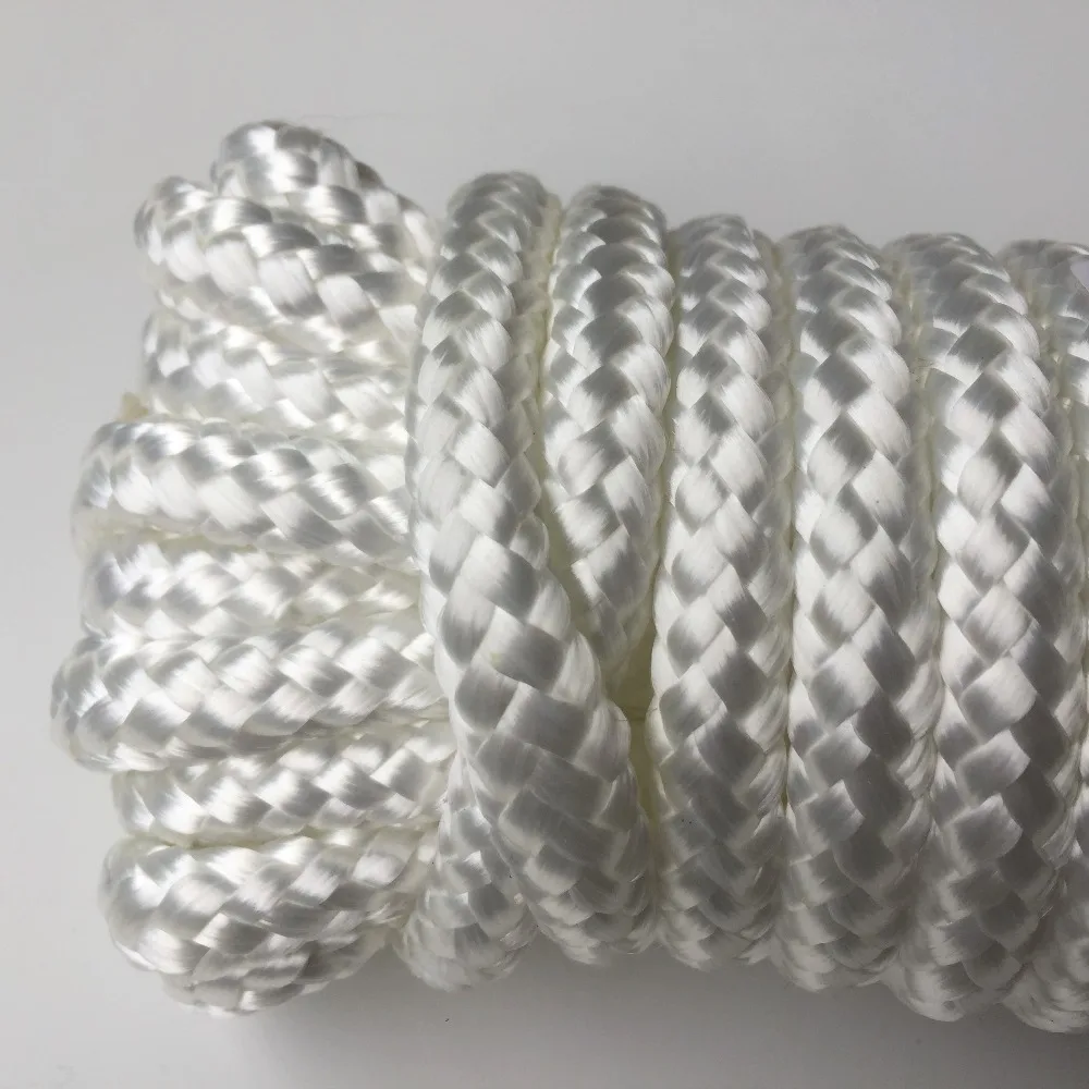 

Heavy Duty 12mmx10m White Nylon Rope PP Boat Rope Sailing Camping Clothes Line Securing Line