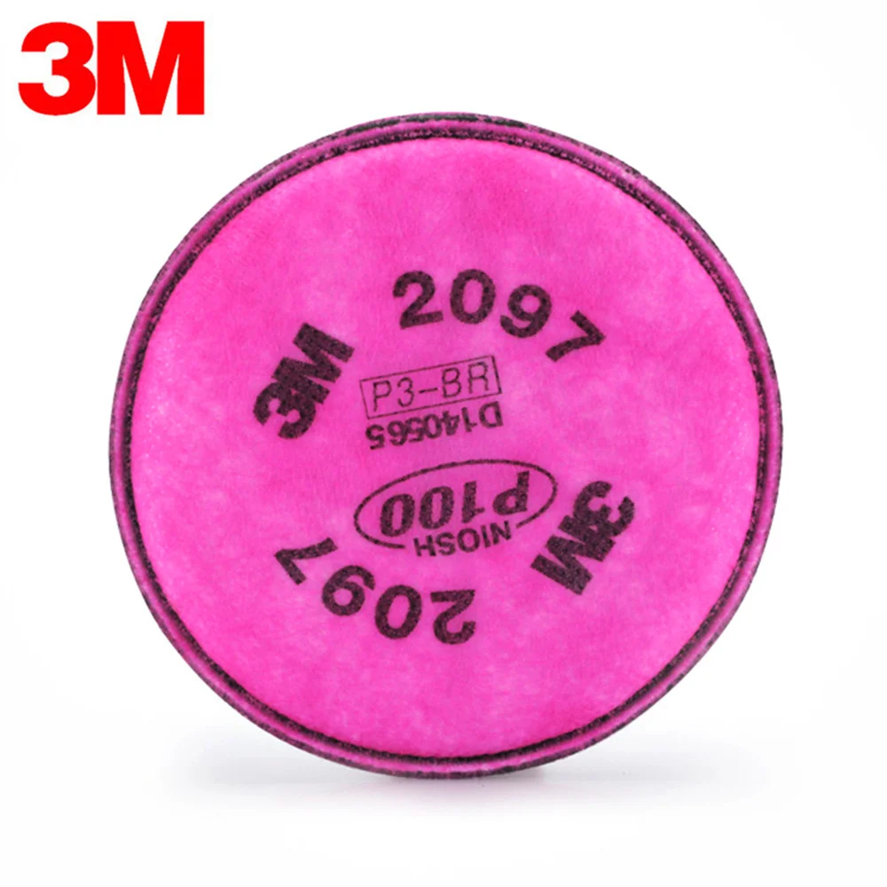 3M 2097 Gas Mask Filter High Quality Respirator Mask Filter Against Painting Spraying Glass Fiber PM2.5 Industrial Safety Filter-in Masks from Beauty ...