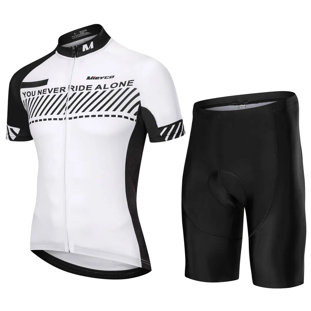 Mieyco Лето Велоспорт Джерси комплект дышащая одежда MTB для велосипедистов велосипедная форма Одежда для велоспорта Одежда Майо Ropa Ciclismo - Цвет: 1