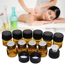 100Pcs/Pack Mini Glass Bottle Amber Sample Vial Small Essential Oil Bottle Portable Oil Bottles Travel Must New Arrivals 1g 99 9% zirconium metal piece s in glass vial element 40 sample