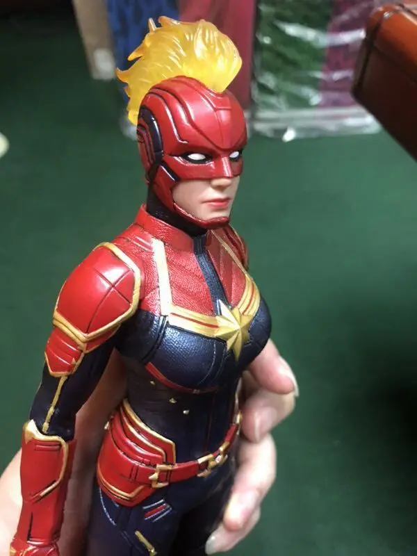 Фигурки из ПВХ супергероев статуя героев Marvel Carol 28 см|Игровые фигурки и