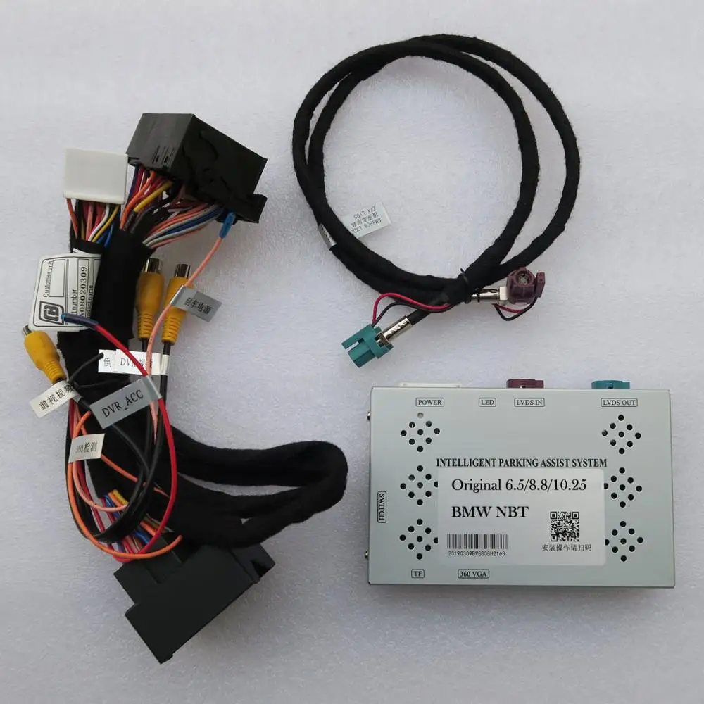 

Reversing Module Rear Camera Decoding Track for BMW 1/2/3/4/5/7series X1/ X3/ X4 /X5 Intelligent Reverse Trajectory Tracks