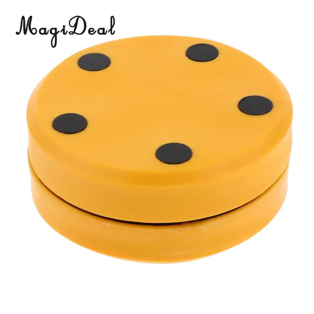MagiDeal 1 Pair Replacement Skateboard Slider Block Palm Pucks for Sliding Gloves Outdoor Longboarding Skateboarding 80mm Dia.