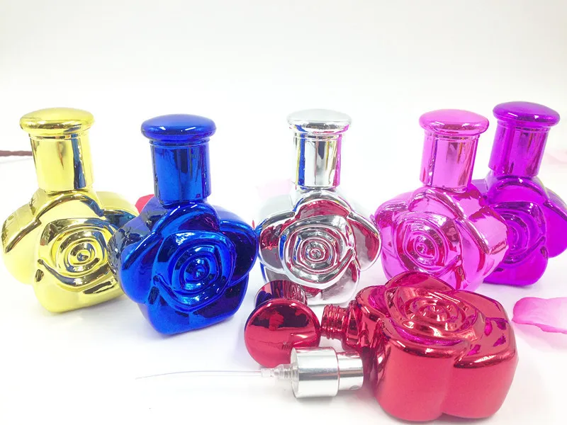 Frasco de Spray de Perfume de Vidro com Tampa Frasco de Spray de Perfume Atacado Pintura uv Colorida Vidro Perfume Vazio Pcs 35 50 ml 1 Frasco de Spray De Perfume De Vidro