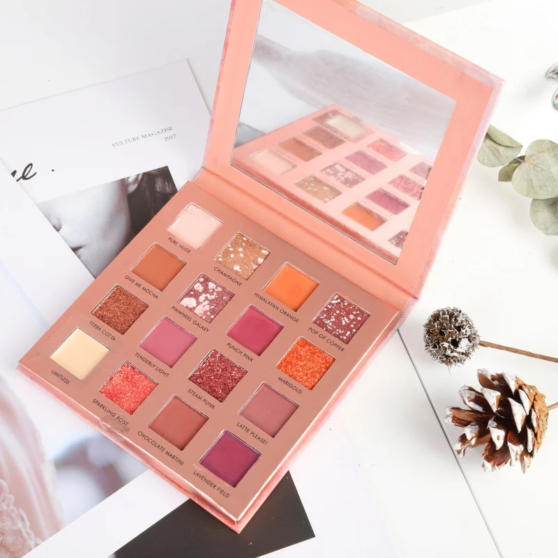 

16 Color Pigmented Eye Shadow Powder 2019 New Arrival Charming Eyeshadow Palette Make up Palette Matte Shimmer