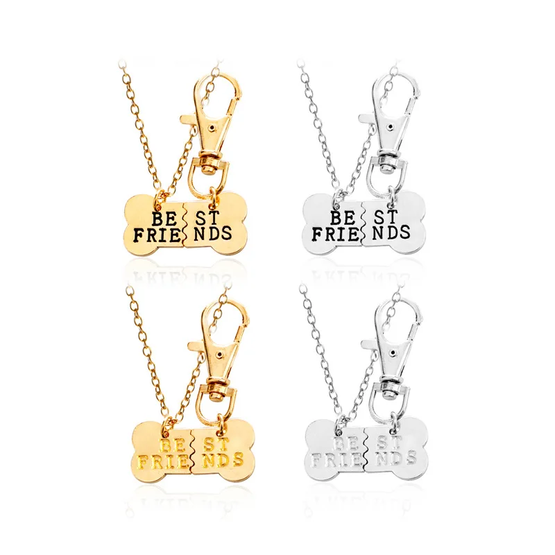 

The New Bff Necklace Jewels Best Friend Dog Bones Friendship Necklace Speed Sell Through Hot Selling Factory Direct