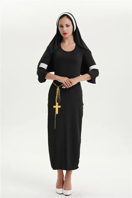 Free Shipping New Arrival Hot Sale Naughty Nun Fancy Dress Costume Sexy Costumes Women Halloween Free Shipping New Arrival Hot Sale Naughty Nun Fancy Dress Costume Sexy Costumes Women Halloween
