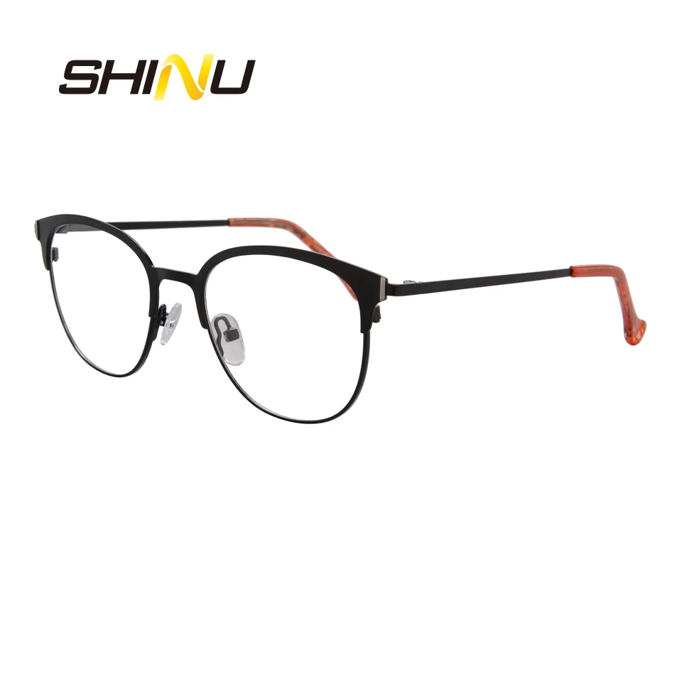 

Fashion Women Prescription Myopia Eyewear Optical Glasses Anti Blue Eyeglasses Diopter Spectacles Photochromic Glasses 9075