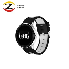 2017 CF007 Sport Étanche Bracelet À Puce Bluetooth Smartwatch Dynamique La Pression Artérielle Moniteur de Fréquence Cardiaque Podomètre Bracelet