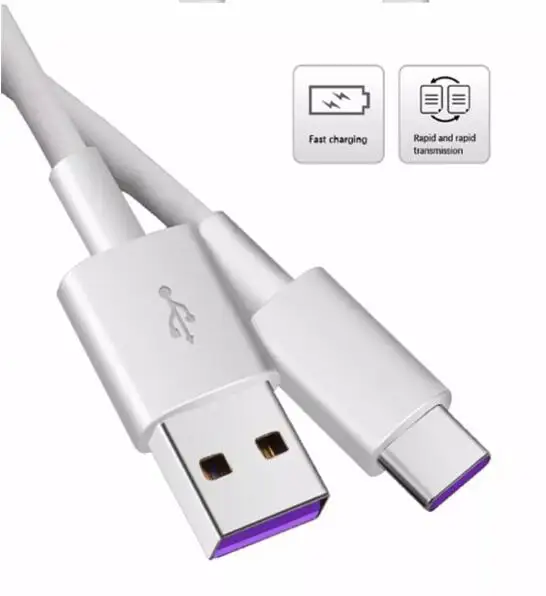 

For Huawei 5A Type C USB Cable P30 P20 Pro lite Mate20 10 Pro P10 Plus lite USB Type-C Original Super Charger Cable