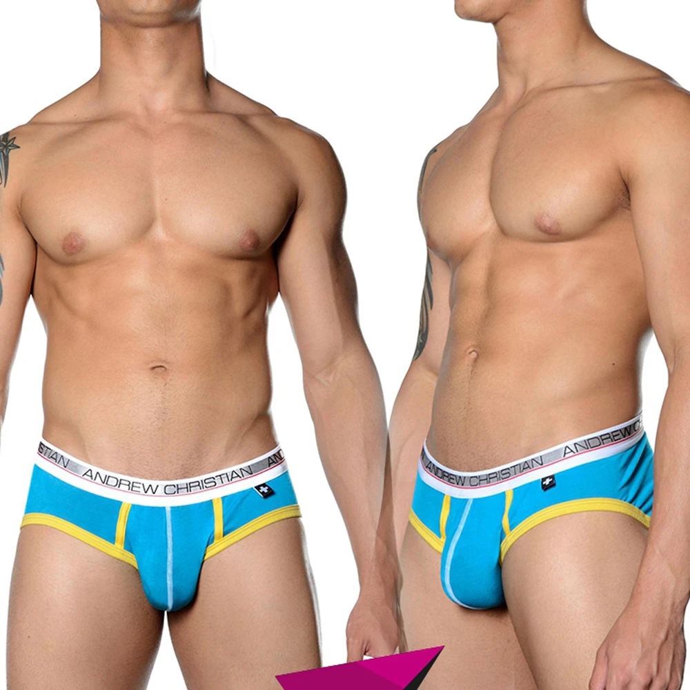 Andrew CHRISTIAN hombres atractivos de las bragas interior calzoncillos Naked breve infinito hombre la ropa interior de la ropa interior|underwear waist|underwear braunderwear underwear AliExpress