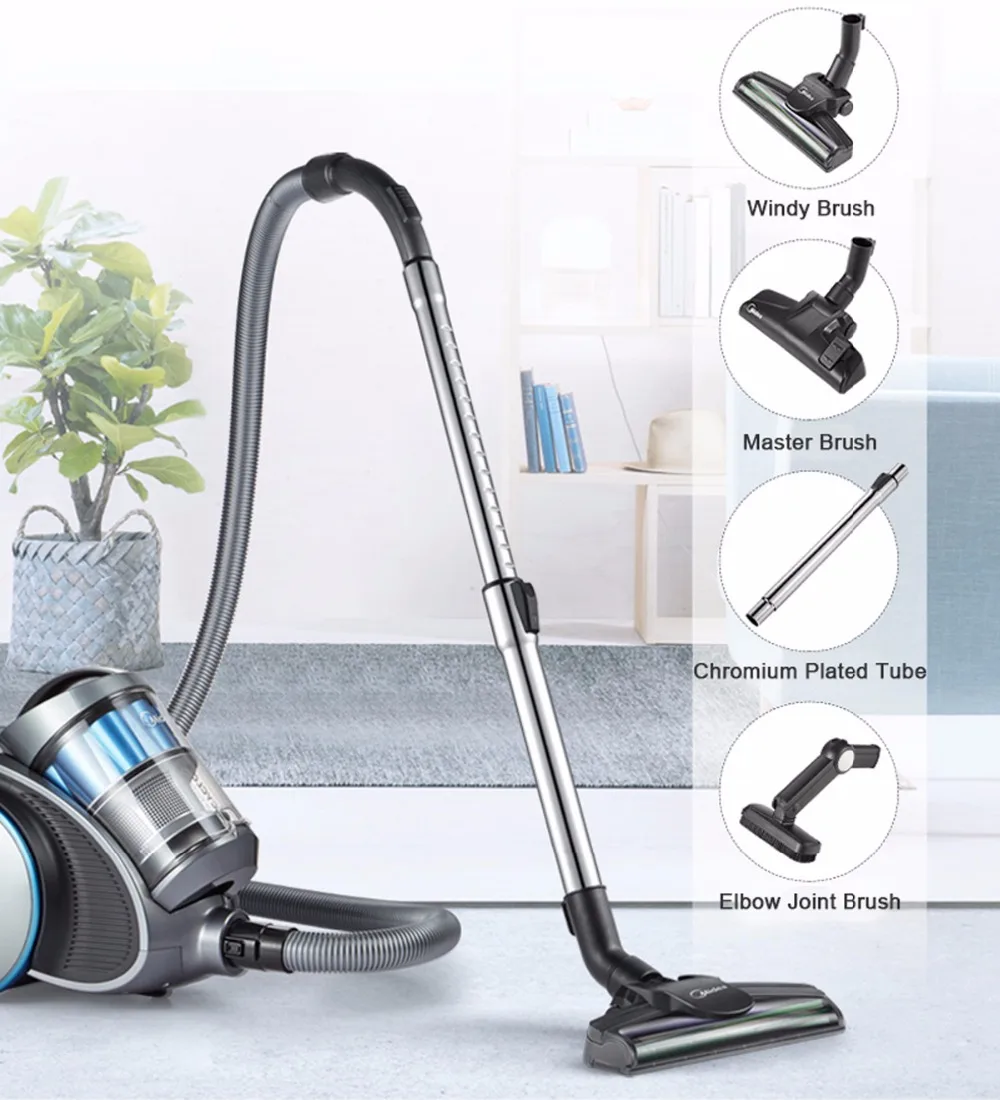 MIDEA VACUUMCLEANER BAGLESS CANISTER BLUE MC15K2BCA HSDS Online