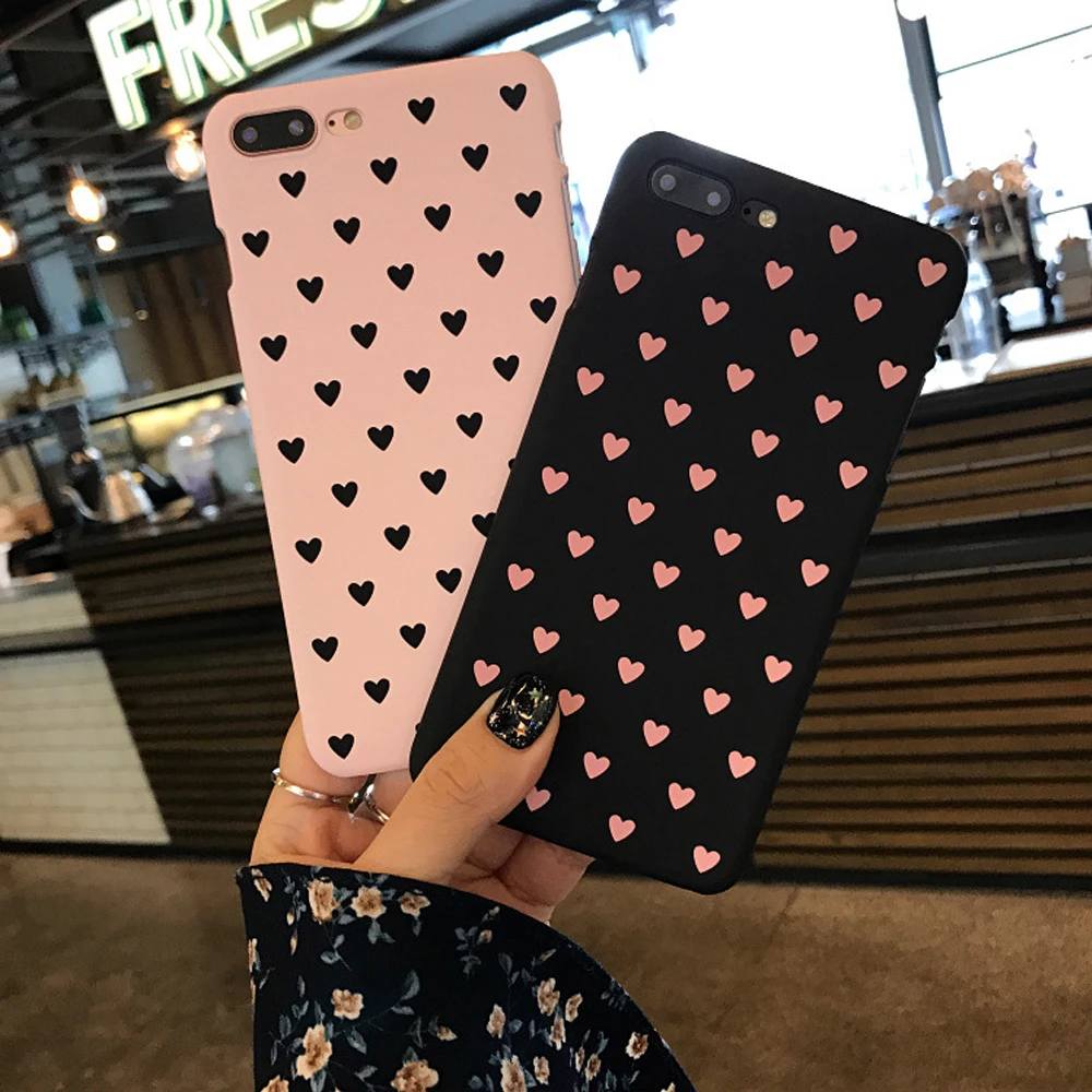 Чехол zlnвич с сердцем для iphone X XR XS MAX 6 6s S 7 8 plus чехол телефона Жесткий из