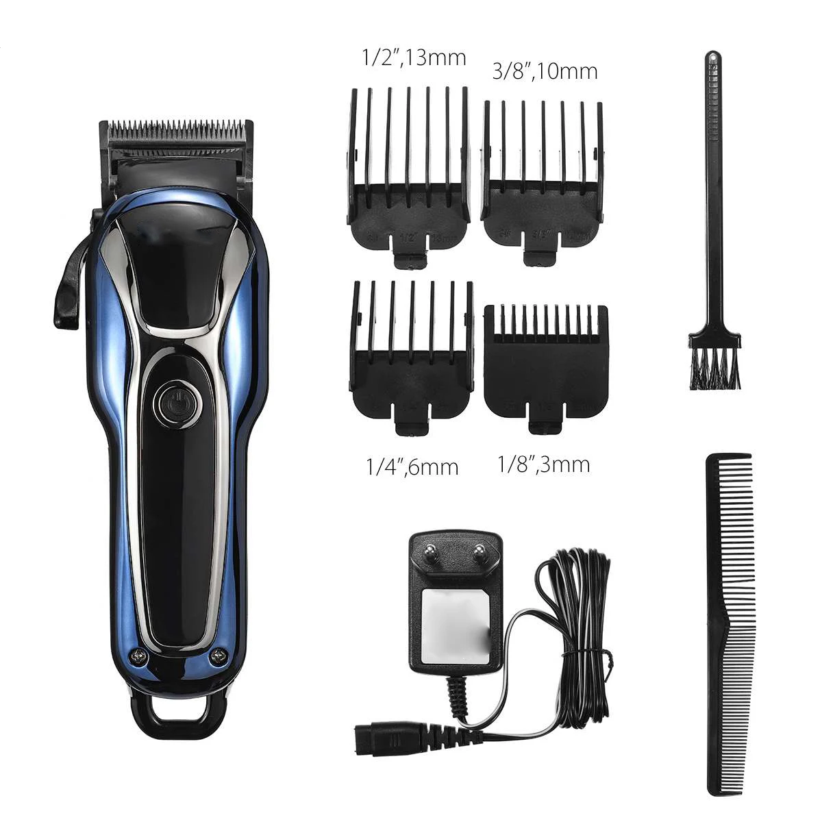 

LED Cordless Barber Hair Clipper Professional Hairs Trimmer Men Beard Electric Adjustable Hair Cutting Machine