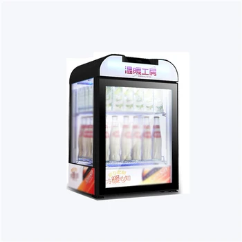 

42L 2 layer Drink Warm Display Cabinet Commercial Hot Drink Cabinet Beverage Warmer Egg Tart Food Milk Keep Warm Machine SR-40