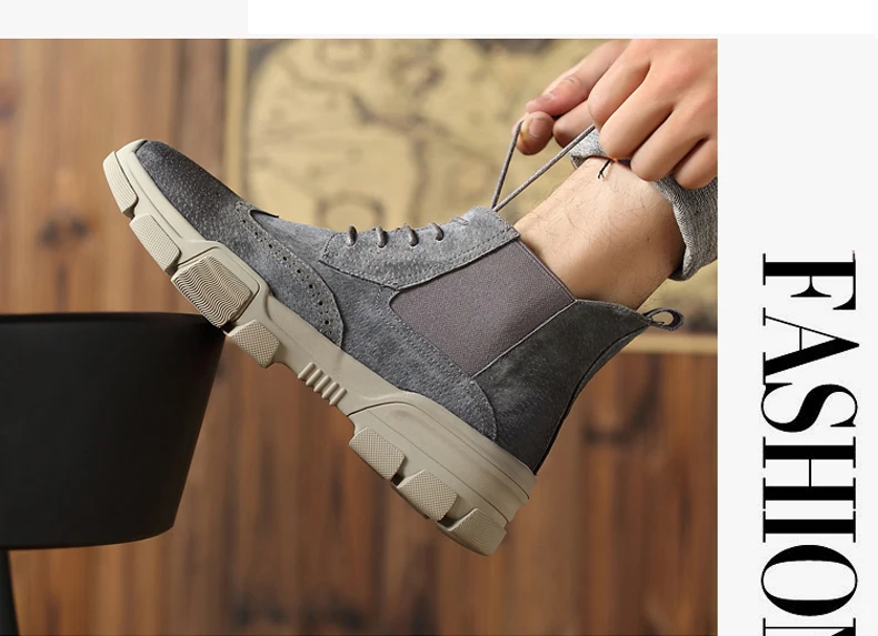 Men's Desert Boots' Army Casual Tactical Ankle Boots Mens Leather Men Winter Boots Men Lace-up Shoes Men Combat Boot Military (16)