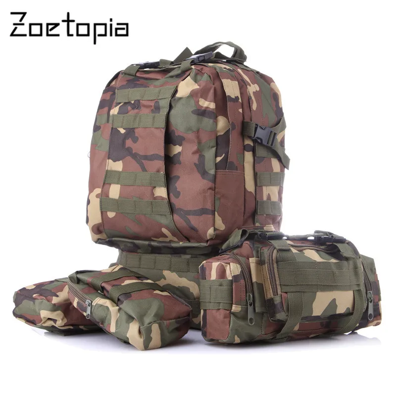 50L Molle font b Tactical b font Assault Outdoor Military Rucksacks font b Backpack b font