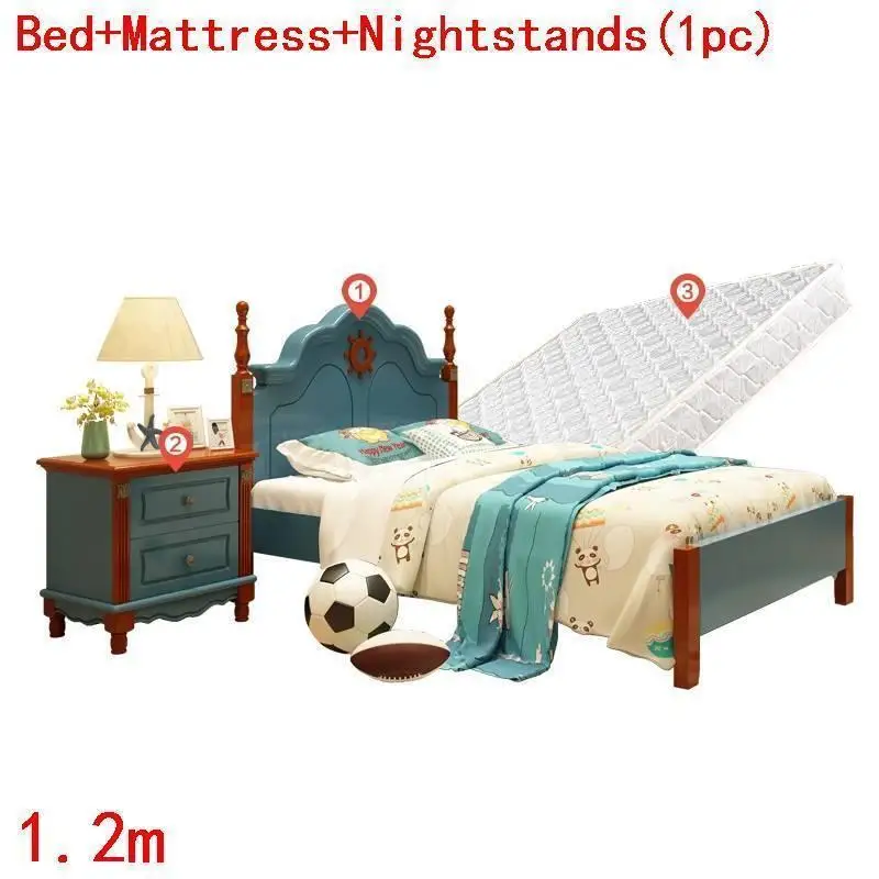 Ranza Kinderbedden Infantiles для малышей, для детской спальни, Muebles Cama Infantil Lit Enfant, деревянная детская мебель, кровать - Цвет: Version U