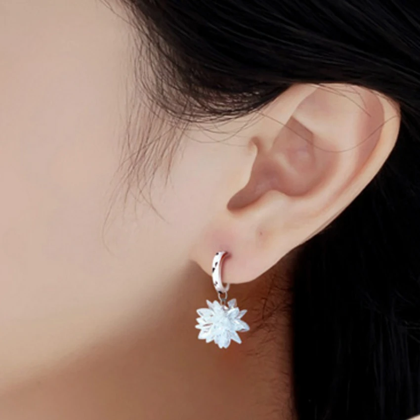 Женские серьги из серебра 925 пробы с камнями|crystal earrings|fashion crystal earringsearrings fashion |