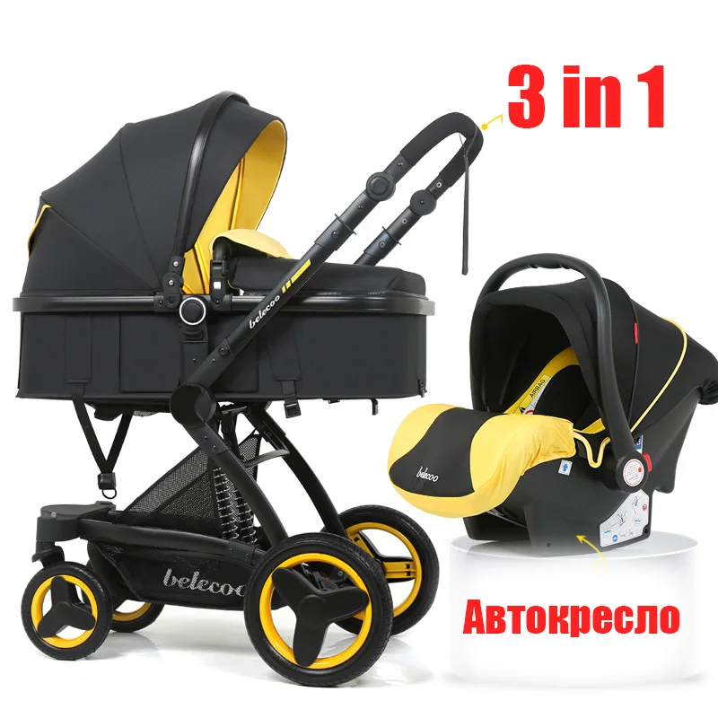 Belecoo детская коляска 3 в 1 есть также 2 в 1 по России