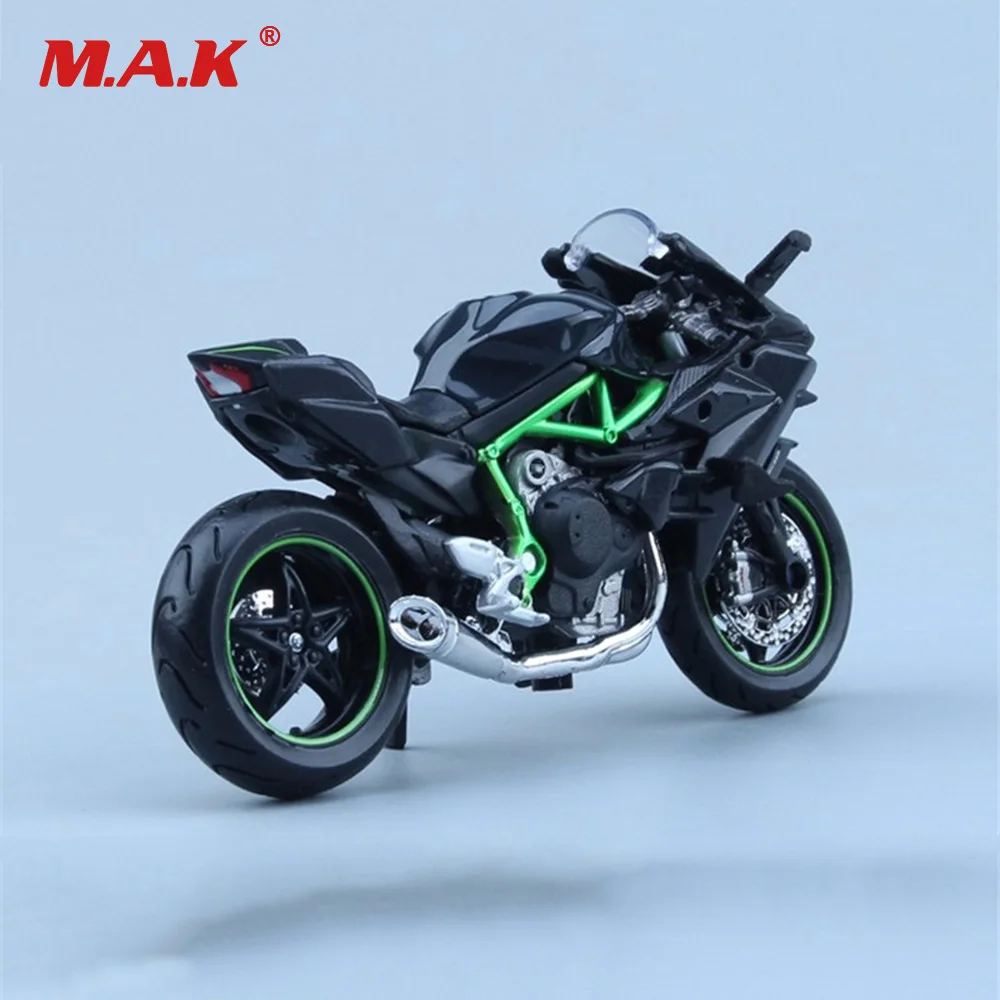 Модель мотоцикла Kawasaki H2R 1:18 литый под давлением подарок для детей| |
