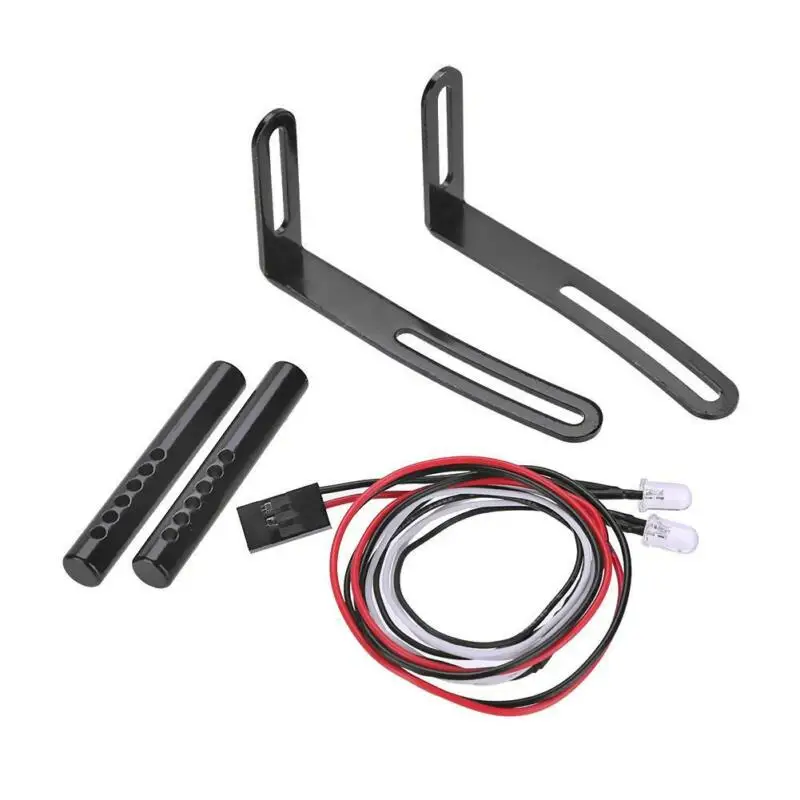 

Black Bumper Unique Set Kit SCX10II 90046 Accessories Front And Rear Metal For Trx-4 Axialscx Climbing RC 1/10