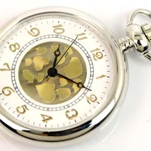 Классические мужские античный арабский номер кварцевые карманные часы