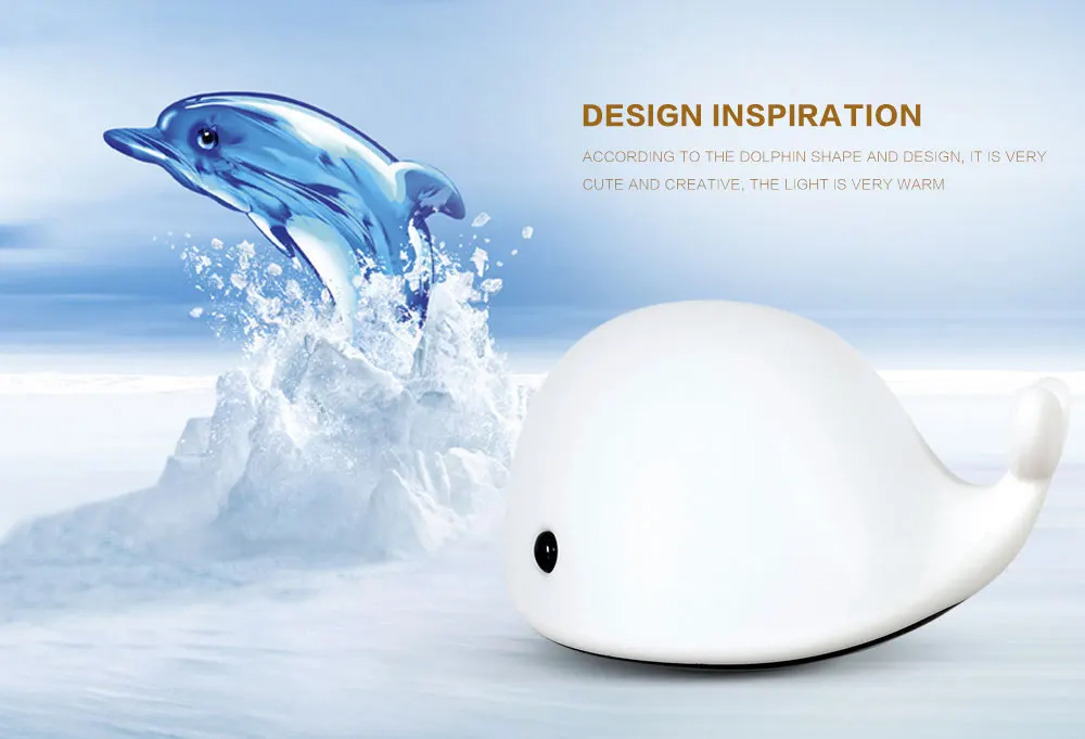 Mumeng Ledモーションセンサーイルカナイトライトusbかわいいクジラ充電式子供ナイトランプ赤ちゃんのおもちゃ光シリコーン安全 Night Light Usb Night Lightled Motion Aliexpress