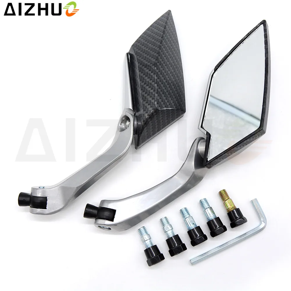 motorcycle Accessories Rearview mirrors motor Aluminum alloy side mirrors for kawasaki suzuki Ducati YAMAHA Honda Streetbike