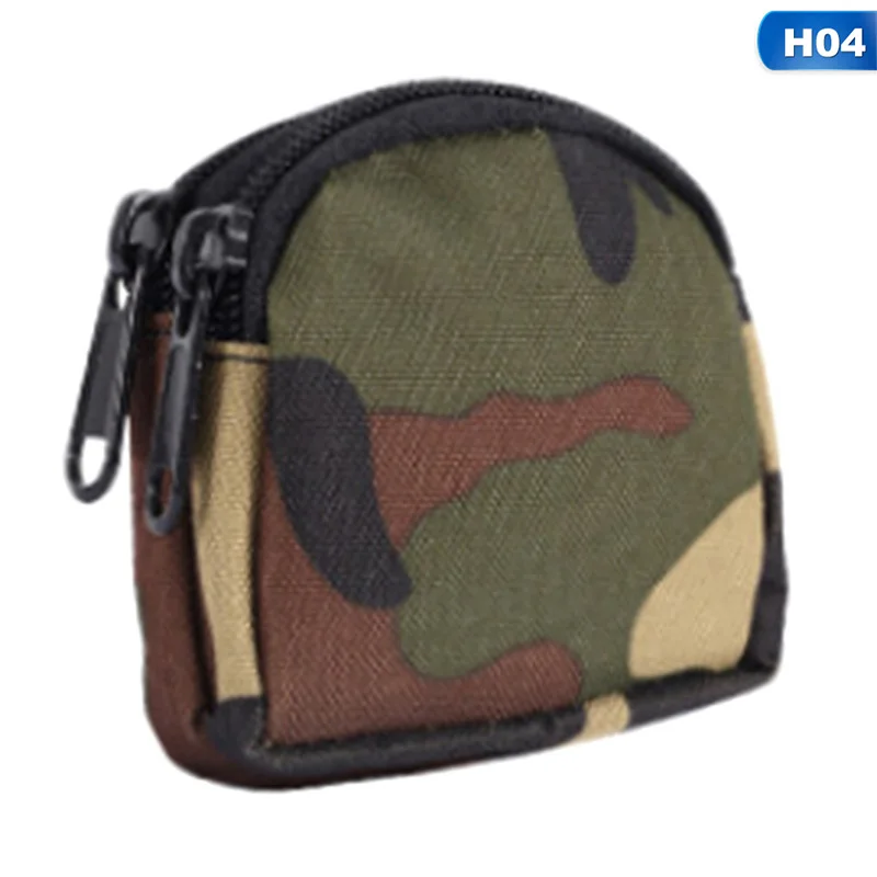 Тактическая Сумка Мини поясная сумка «милитари» Сумка для оборудования практичный ключ монета случае Аварийные наборы - Цвет: H04