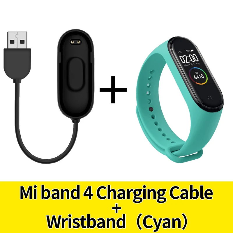 Ремешок на запястье для Xiaomi mi 4 ремешка Xiaomi mi 4 спортивный силиконовый браслет mi Band 4 nfc/usb кабель для зарядки Замена Cha - Цвет ремешка: 2554