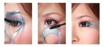 

Triple Dimensional Crystal Eyelashes Card Eyeliner Aid Eyelash Curler Makeup Tool jk17