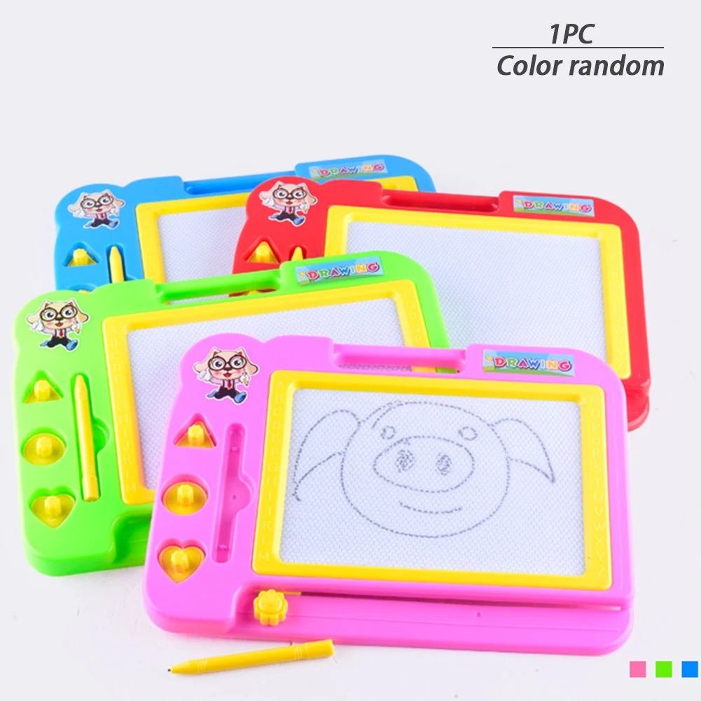 

Children Sketch Pad Magnetic Painting Slate Kids Easy Writing Gift Erasable Doodle Pad Writing Board Drawing Pen