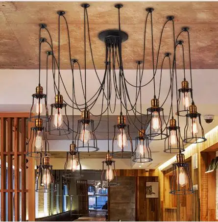 Винтажные подвесные лампы Эдисона E27 в стиле ретро 110 240 В|pendant lights|bulb pendant lightpendant