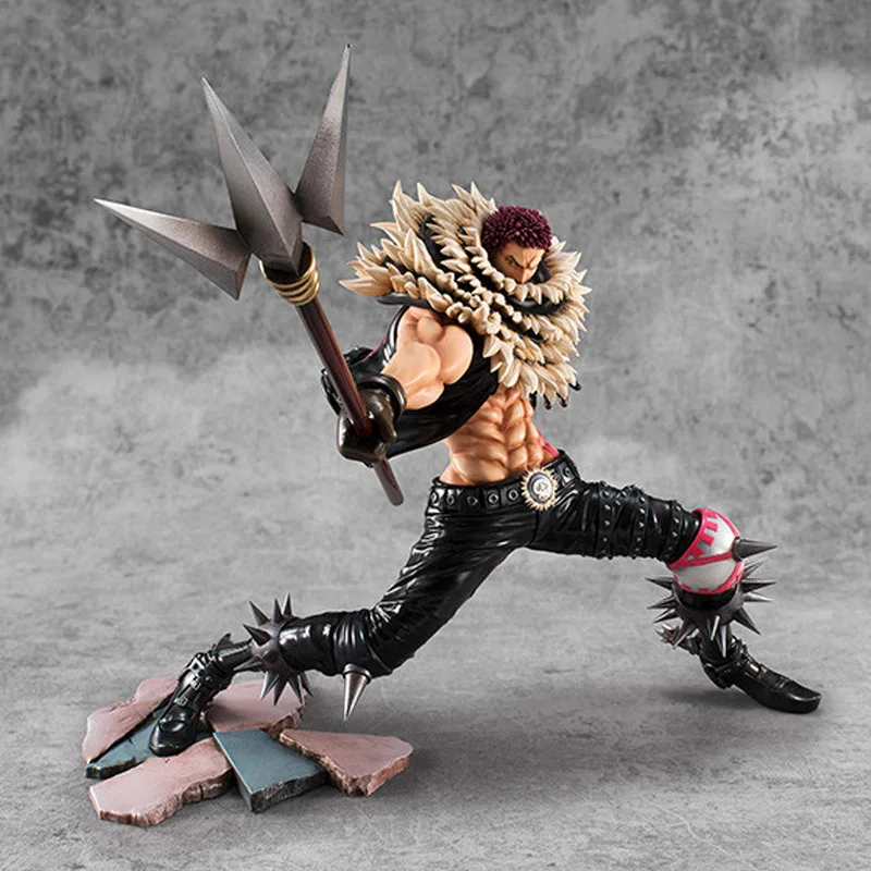 

22cm Anime One Piece Portrait.Of.Pirates P.O.P Charlotte Katakuri Action Figure Model Toys Children's Gift