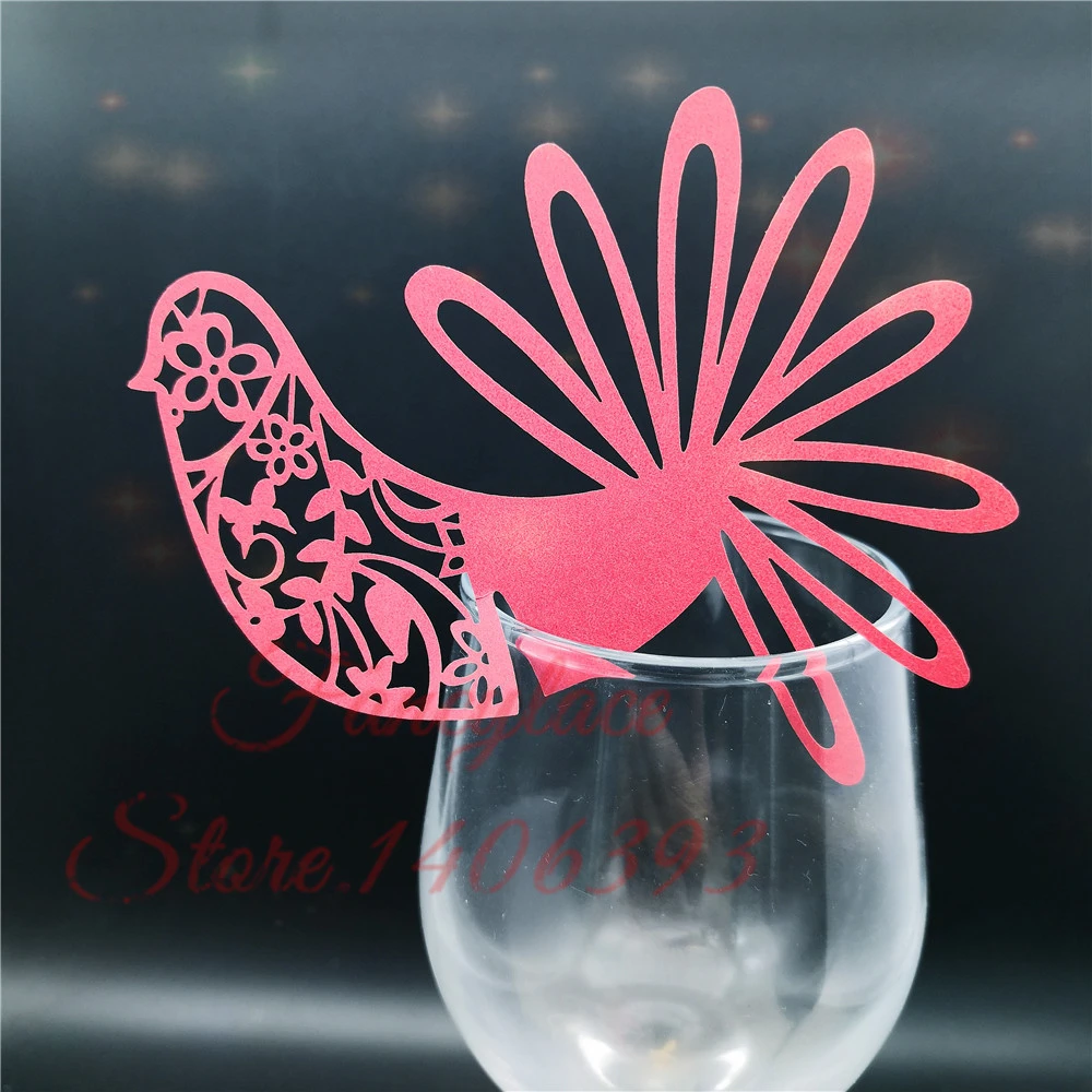 50pcs Fancy Laser Cut Paper Flower Bird Name Place Cards Card Cup Card Wine Glass Card Wedding Table Decorations Party Supplies Supplies Party Supplies Wedding Aliexpress