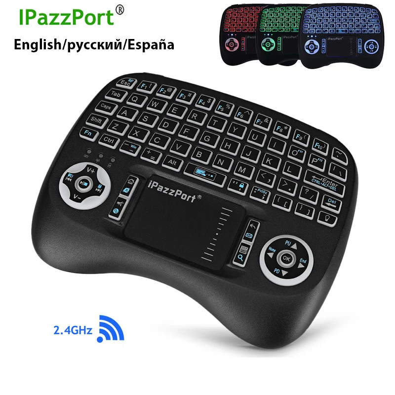 

New Mini Remote Control 2.4Ghz Wireless USB Mini Keyboard Backlight Mouse Rechargeble For Smart TV Android Tv Box Laptop Mini Pc
