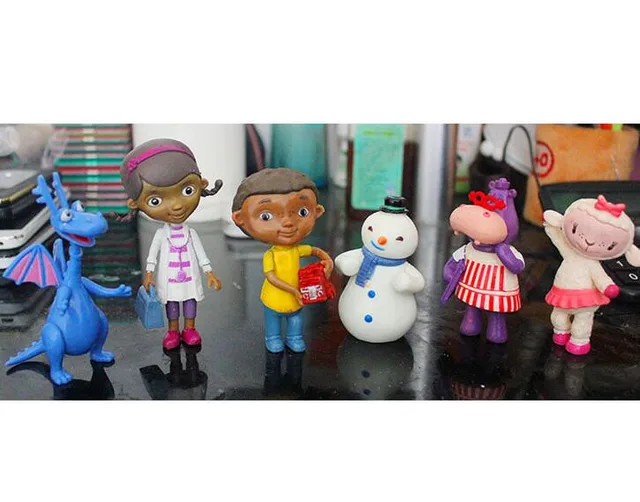 Juguetes Mcstuffins Doc Figuras Acción Hot 6 Upxkzi De Unidsset Doctora hrCxtQds