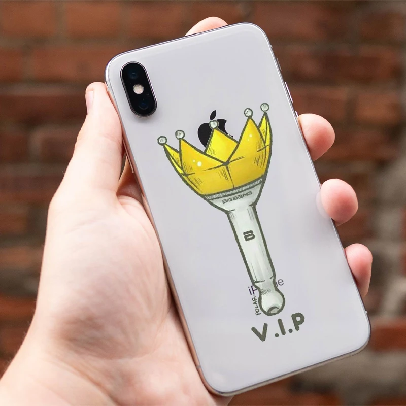 Чехол BIG BANG для iPhone XS MAX XR BIGBANG мягкий силиконовый чехол телефона 7 8 6 6S 5S SE 6SPlus 7Plus 8Plus