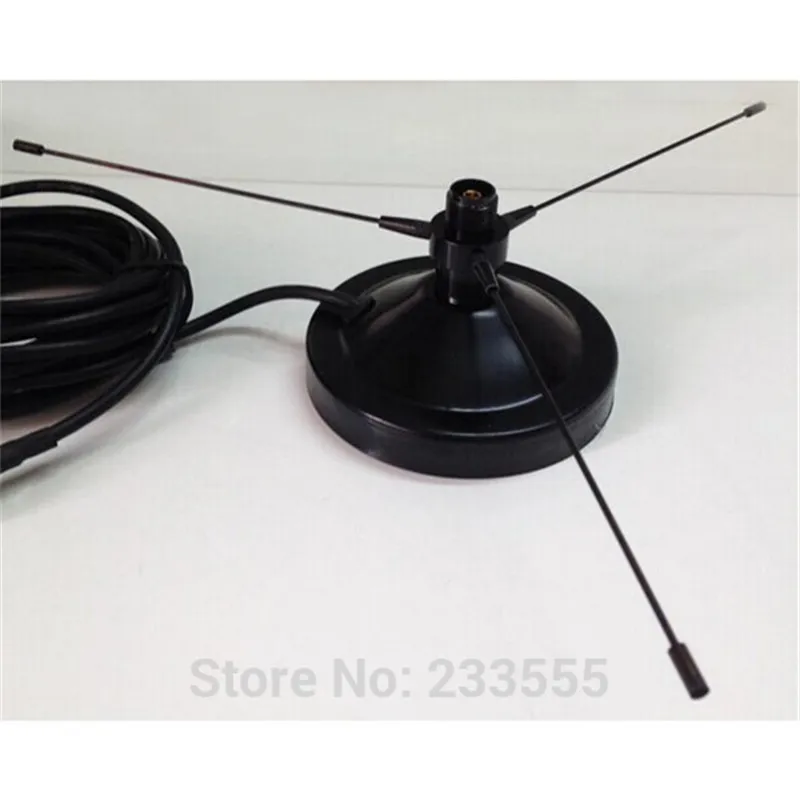10pcs New Black RE-02 Mobile Antenna Ground UHF-F Female 10-1300MHz for Car Radio YAESU Moto rola Ke nwood Ic om