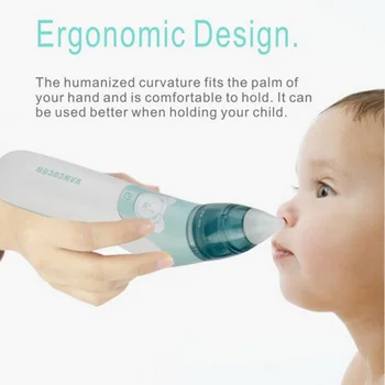

Hot Sell Health Care Nasal Ear Aspirator Safe Electric Battery Operated Nose Ear Cleaner with Storage Box for Newborn & Toddler
